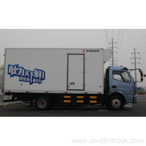 Refrigerated truck with carrier transicold freezer